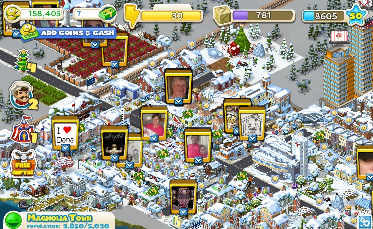 Cityville Level 50 20101229 Have you been playing any games on Facebook 